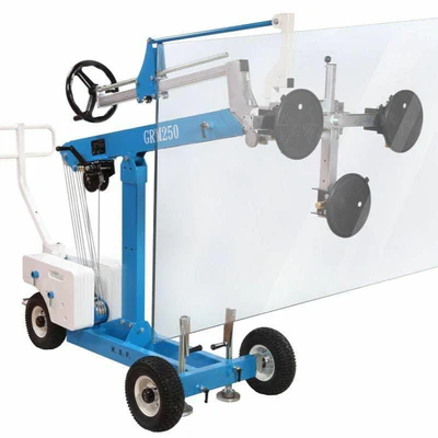 Glass Robot GRM250 — Automated glass handling robot — 250 kg capacity, 3 or 4 cup cradle